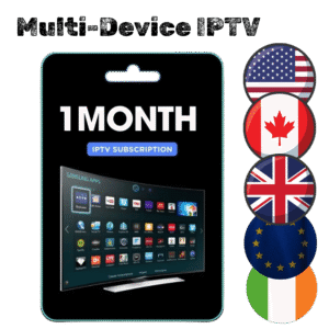 1-Month IPTV Subscription – 3 Devices, 26,000+ Channels & 200,000 VODs | IPTV-AM