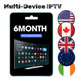 6-month IPTV subscription, IPTV for 3 devices, Best IPTV service, Live TV IPTV, IPTV HD/4K, UK IPTV, USA IPTV, Ireland IPTV, IPTV for Smart TV, IPTV for Firestick, IPTV M3U playlist, 200,000 VODs IPTV, Premium IPTV service, Multi-device IPTV subscription